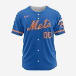 MLB New York Mets Personalized Alternate Design Concept Baseball Jersey 2402 MLB New York Mets Personalized Alternate Design Concept Baseball Jersey 2402