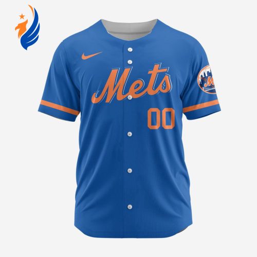 MLB New York Mets Personalized Alternate Design Concept Baseball Jersey 2402