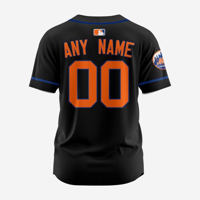 MLB New York Mets Personalized Alternate Design Concept Baseball Jersey 2403