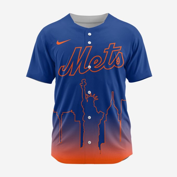 MLB New York Mets Special City Edition Concept Baseball Jersey Gift for Men Women