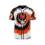 MLB New York Mets Special Grateful Dead Design Baseball Jersey Gift for Men Women MLB New York Mets Special Grateful Dead Design Baseball Jersey Gift for Men Women