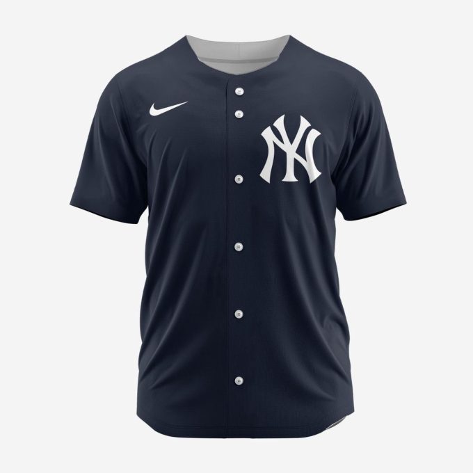 MLB New York Yankees Personalized Alternate Baseball Jersey