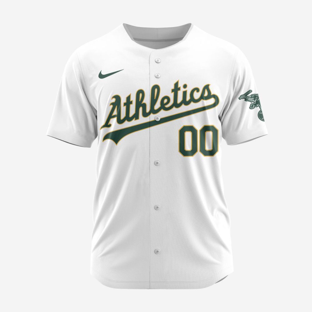 MLB Oakland Athletics Personalized 2024 Home Baseball Jersey MLB Oakland Athletics Personalized 2024 Home Baseball Jersey