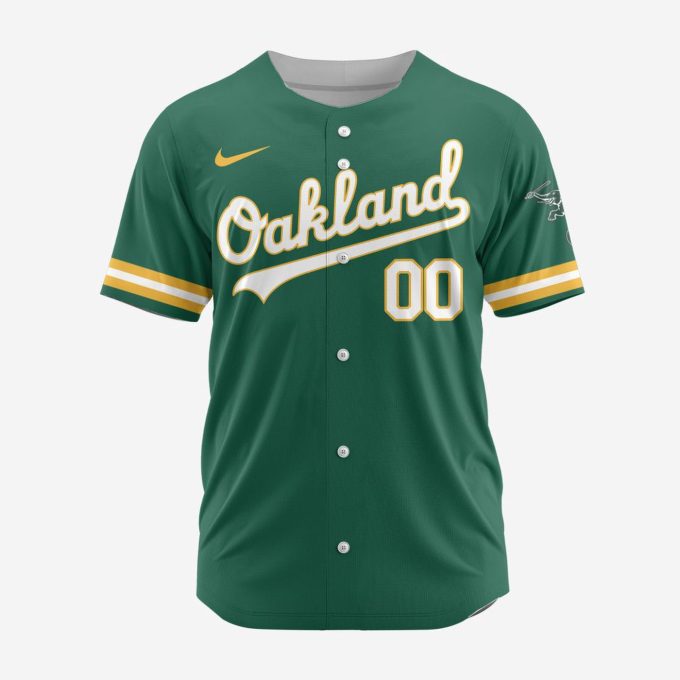 MLB Oakland Athletics Personalized Alternate Baseball Jersey