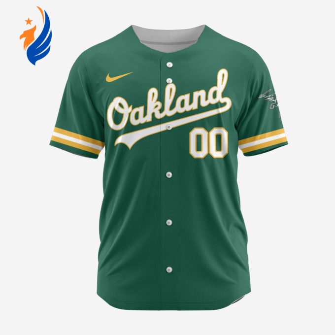 MLB Oakland Athletics Personalized Alternate Baseball Jersey