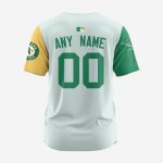 MLB Oakland Athletics Personalized Alternate Design Concept Baseball Jersey 2402 MLB Oakland Athletics Personalized Alternate Design Concept Baseball Jersey 2402