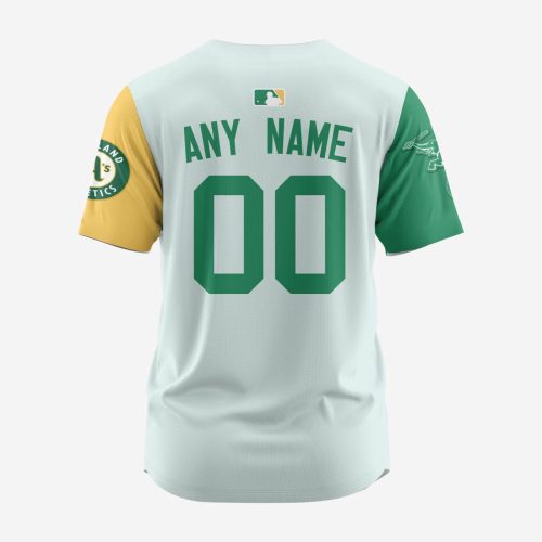 MLB Oakland Athletics Personalized Alternate Design Concept Baseball Jersey 2402