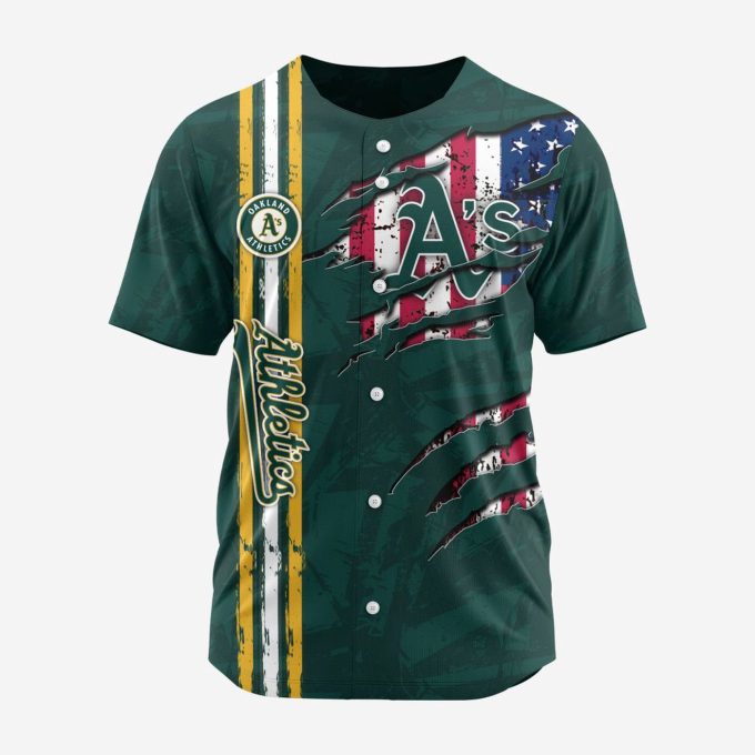 MLB Oakland Athletics Special Design Baseball Jersey Gift for Men Women