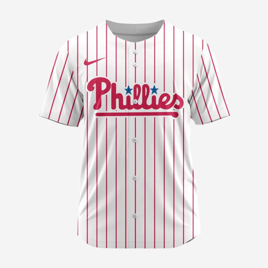 MLB Philadelphia Phillies Personalized 2024 Home Baseball Jersey MLB Philadelphia Phillies Personalized 2024 Home Baseball Jersey