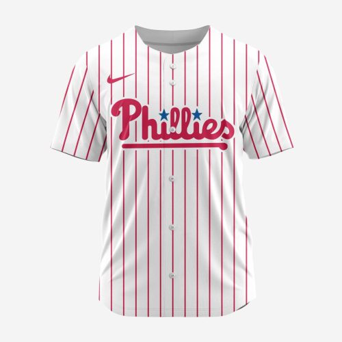 MLB Philadelphia Phillies Personalized 2024 Home Baseball Jersey