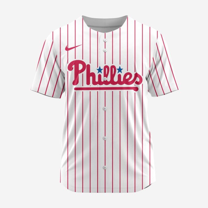 MLB Philadelphia Phillies Personalized 2024 Home Baseball Jersey MLB Philadelphia Phillies Personalized 2024 Home Baseball Jersey