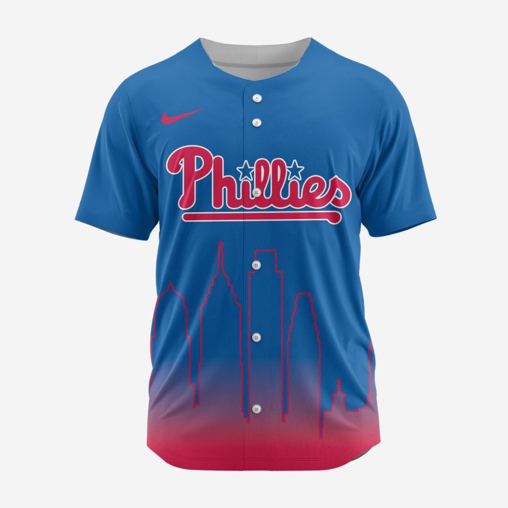 MLB Philadelphia Phillies Special City Edition Concept Baseball Jersey Gift for Men Women MLB Philadelphia Phillies Special City Edition Concept Baseball Jersey Gift for Men Women