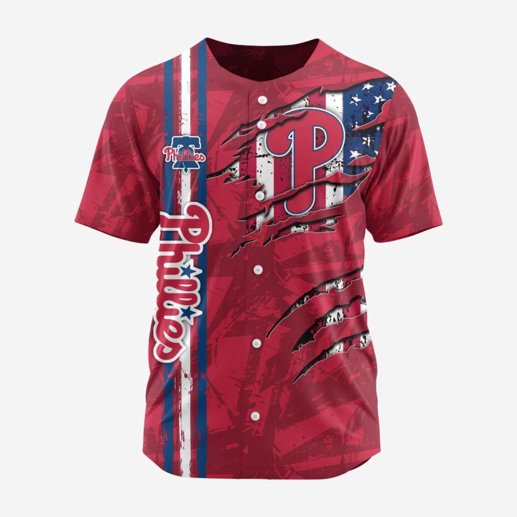MLB Philadelphia Phillies Special Design Baseball Jersey Gift for Men Women MLB Philadelphia Phillies Special Design Baseball Jersey Gift for Men Women