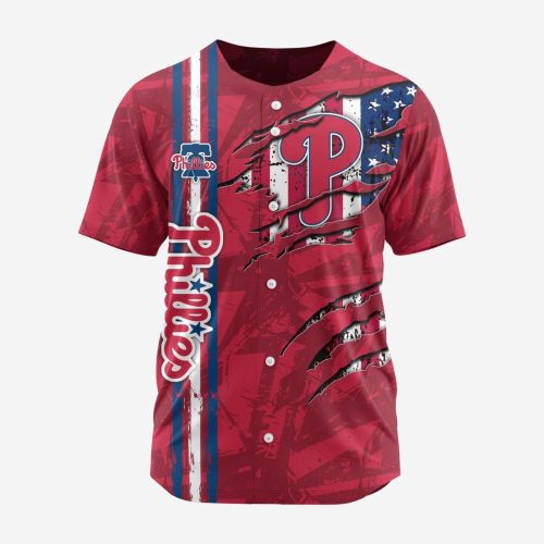 MLB Philadelphia Phillies Special Design Baseball Jersey Gift for Men Women