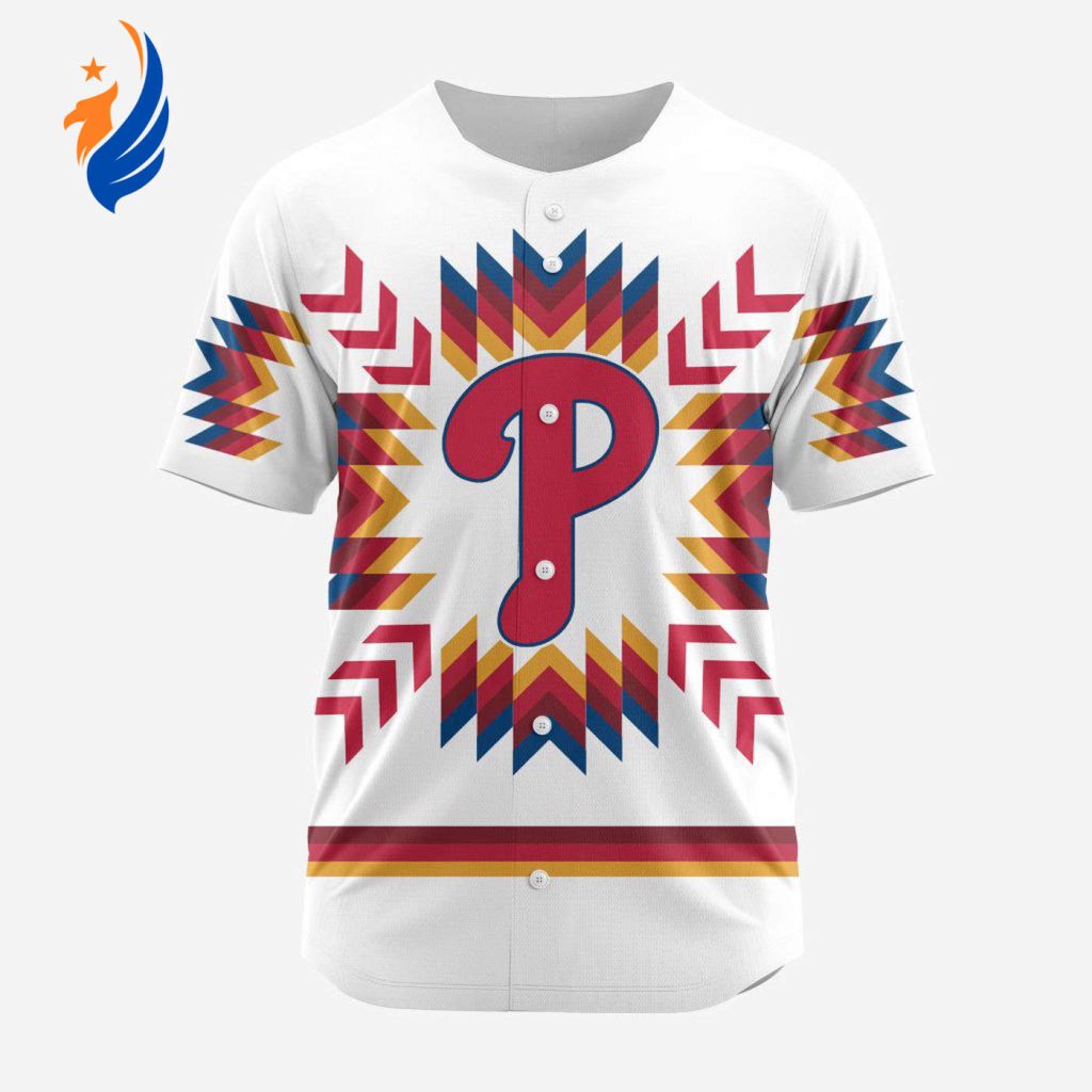 MLB Philadelphia Phillies Special Native Design Baseball Jersey Gift for Men Women MLB Philadelphia Phillies Special Native Design Baseball Jersey Gift for Men Women