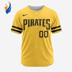 MLB Pittsburgh Pirates Personalized Alternate Design Concept Baseball Jersey 2403