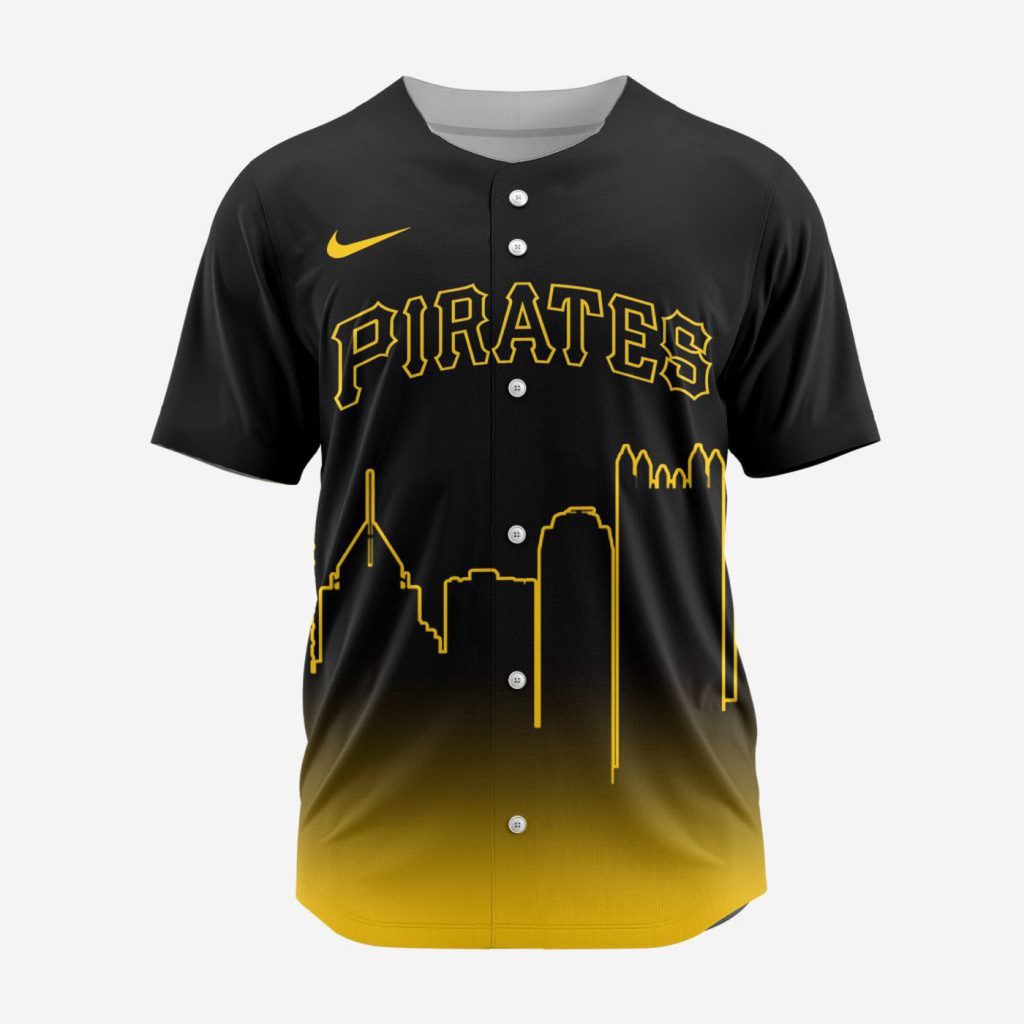 MLB Pittsburgh Pirates Special City Edition Concept Baseball Jersey Gift for Men Women MLB Pittsburgh Pirates Special City Edition Concept Baseball Jersey Gift for Men Women