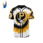 MLB Pittsburgh Pirates Special Grateful Dead Design Baseball Jersey Gift for Men Women MLB Pittsburgh Pirates Special Grateful Dead Design Baseball Jersey Gift for Men Women