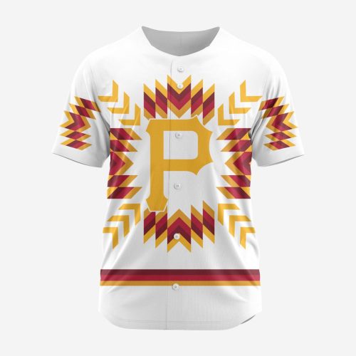 MLB Pittsburgh Pirates Special Native Design Baseball Jersey Gift for Men Women