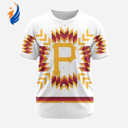 MLB Pittsburgh Pirates Special Native Design Baseball Jersey Gift for Men Women