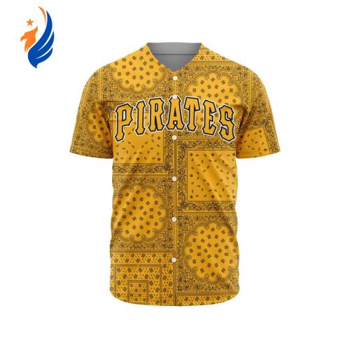 MLB Pittsburgh Pirates Special Paisley Design Baseball Jersey Gift for Men Women