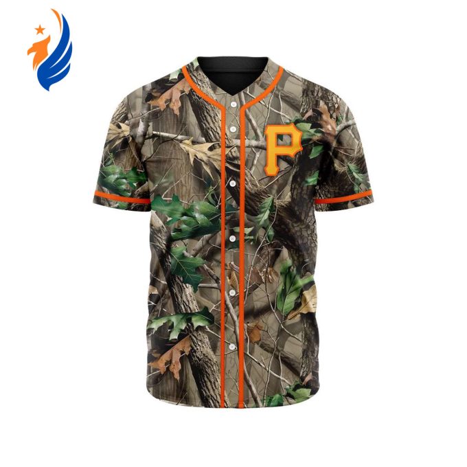 MLB Pittsburgh Pirates Special Realtree Camo Hunting Baseball Jersey Gift for Men Women MLB Pittsburgh Pirates Special Realtree Camo Hunting Baseball Jersey Gift for Men Women