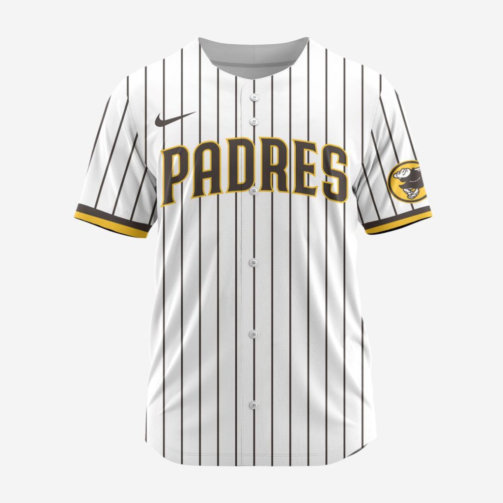MLB San Diego Padres Personalized 2024 Home Baseball Jersey MLB San Diego Padres Personalized 2024 Home Baseball Jersey