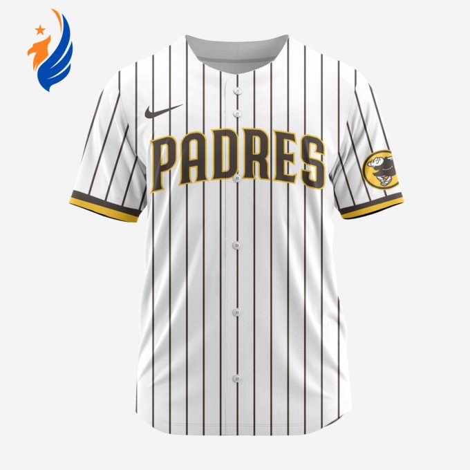 MLB San Diego Padres Personalized 2024 Home Baseball Jersey