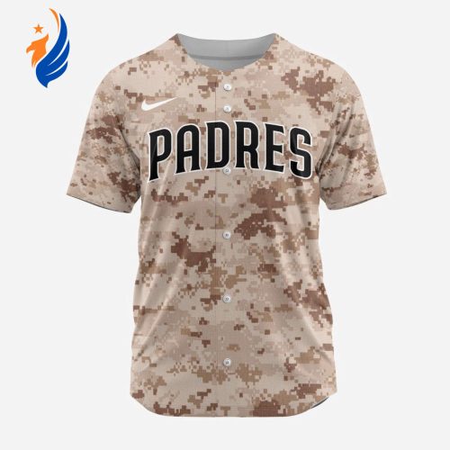 MLB San Diego Padres Personalized Alternate 02 Baseball Jersey