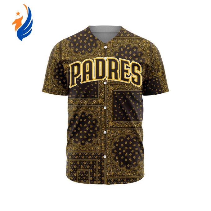 MLB San Diego Padres Special Paisley Design Baseball Jersey Gift for Men Women MLB San Diego Padres Special Paisley Design Baseball Jersey Gift for Men Women