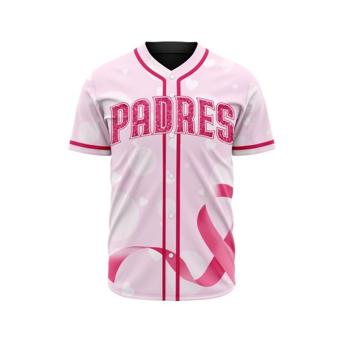 MLB San Diego Padres Special Pink Design Fight Breast Cancer Baseball Jersey Gift for Men Women