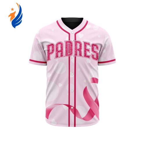 MLB San Diego Padres Special Pink Design Fight Breast Cancer Baseball Jersey Gift for Men Women
