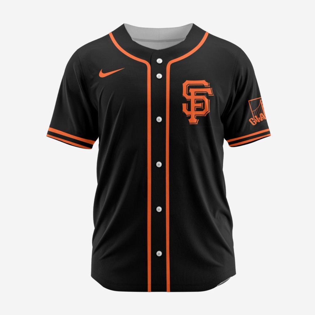 MLB San Francisco Giants Personalized Alternate 02 Baseball Jersey MLB San Francisco Giants Personalized Alternate 02 Baseball Jersey