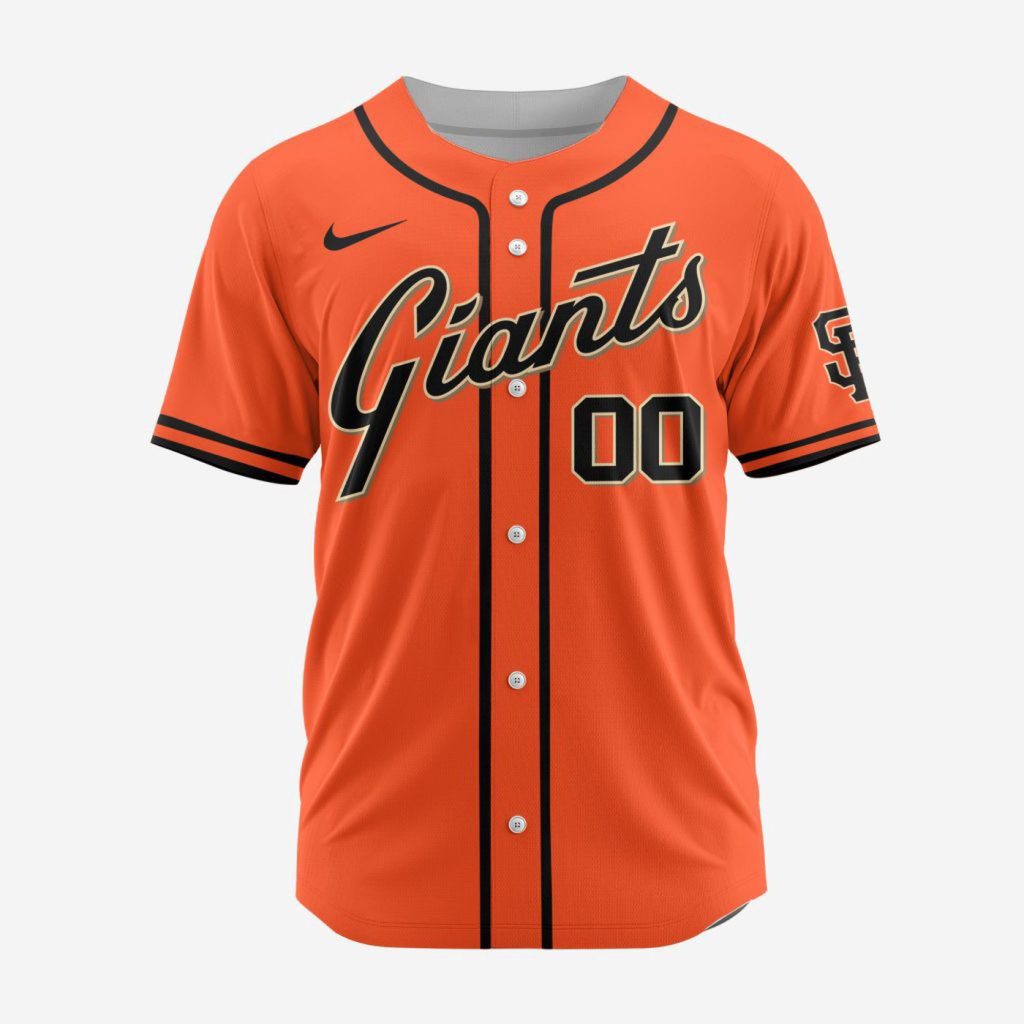 MLB San Francisco Giants Personalized Alternate Baseball Jersey MLB San Francisco Giants Personalized Alternate Baseball Jersey