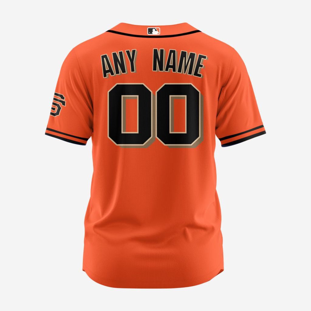 MLB San Francisco Giants Personalized Alternate Baseball Jersey MLB San Francisco Giants Personalized Alternate Baseball Jersey