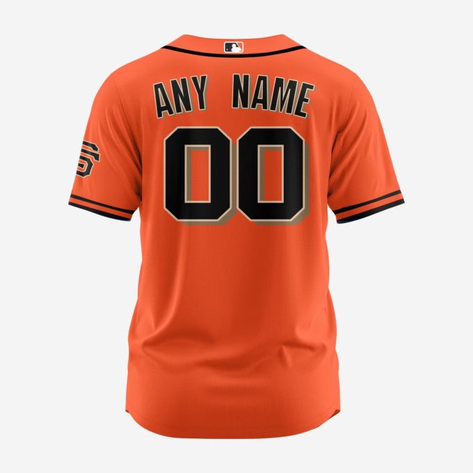 MLB San Francisco Giants Personalized Alternate Baseball Jersey