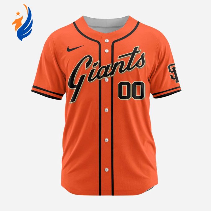 MLB San Francisco Giants Personalized Alternate Baseball Jersey