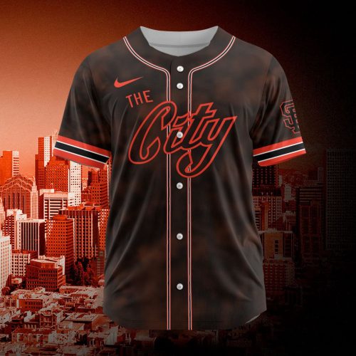 MLB San Francisco Giants Personalized City Connect Concept Design Baseball Jersey Gift for Men Women