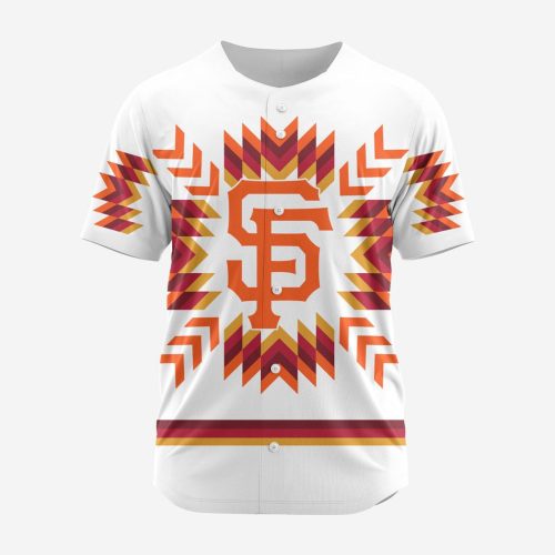MLB San Francisco Giants Special Native Design Baseball Jersey Gift for Men Women