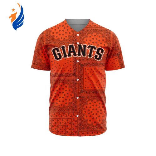 MLB San Francisco Giants Special Paisley Design Baseball Jersey Gift for Men Women
