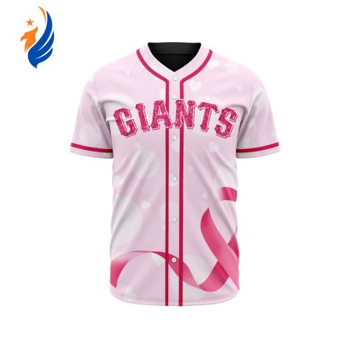 MLB San Francisco Giants Special Pink Design Fight Breast Cancer Baseball Jersey Gift for Men Women