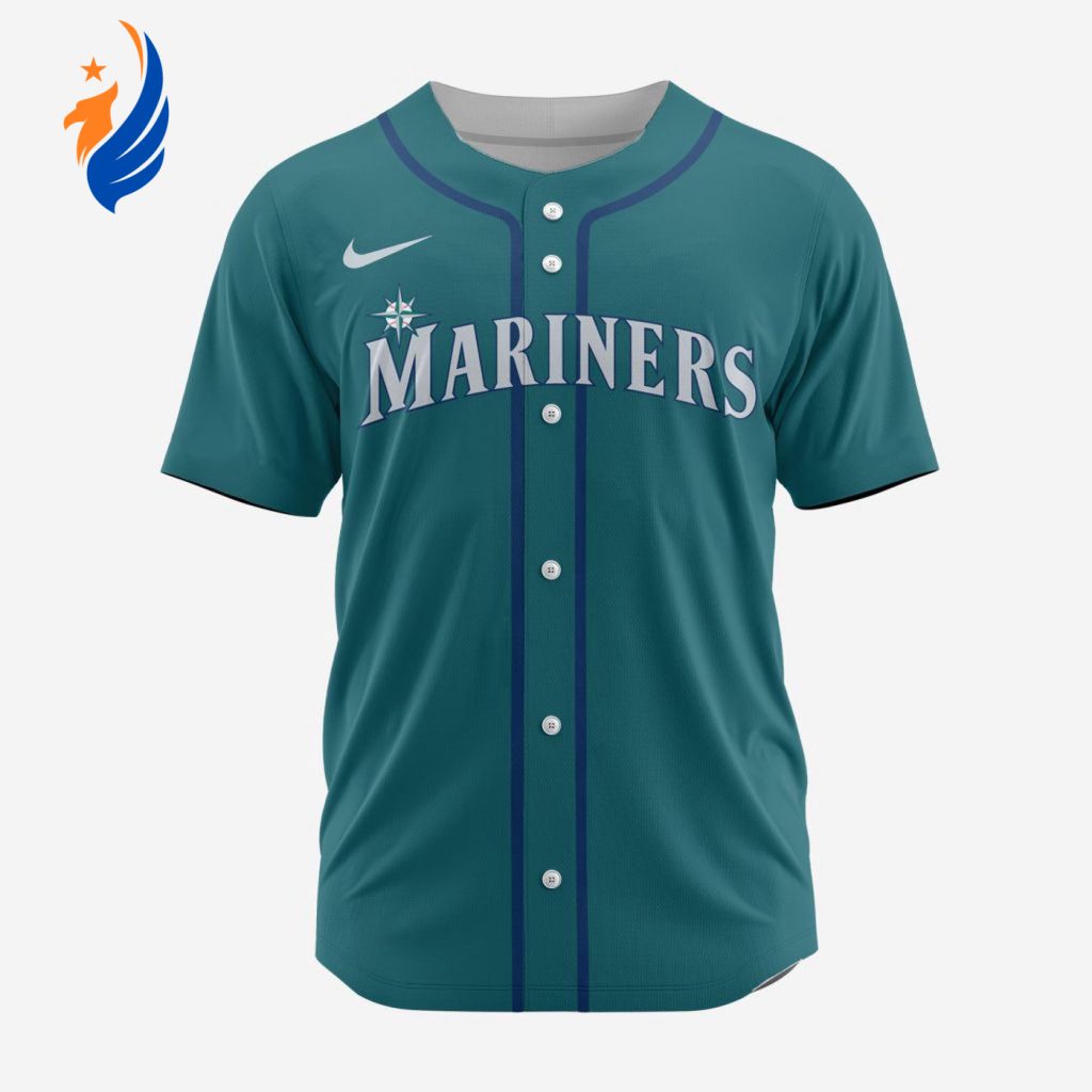 MLB Seattle Mariners Personalized Alternate 02 Baseball Jersey MLB Seattle Mariners Personalized Alternate 02 Baseball Jersey