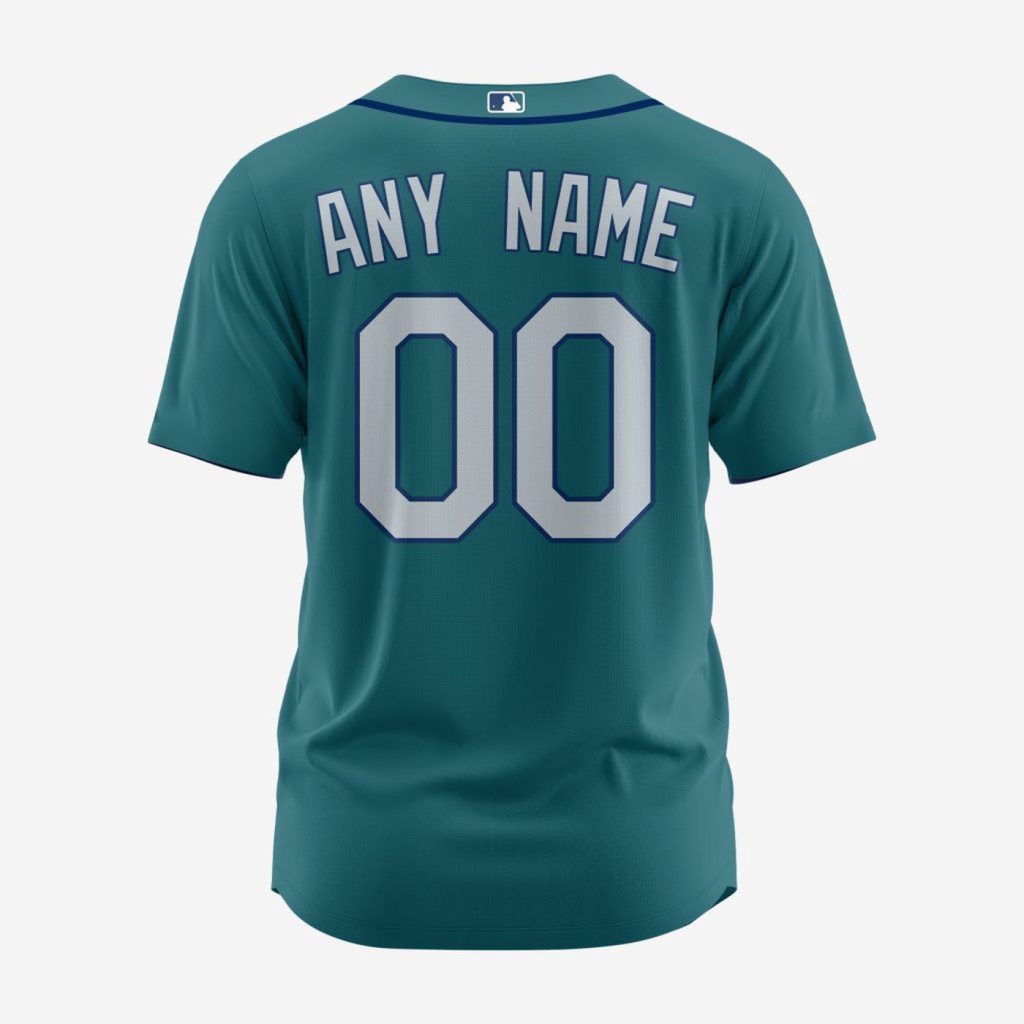MLB Seattle Mariners Personalized Alternate 02 Baseball Jersey MLB Seattle Mariners Personalized Alternate 02 Baseball Jersey