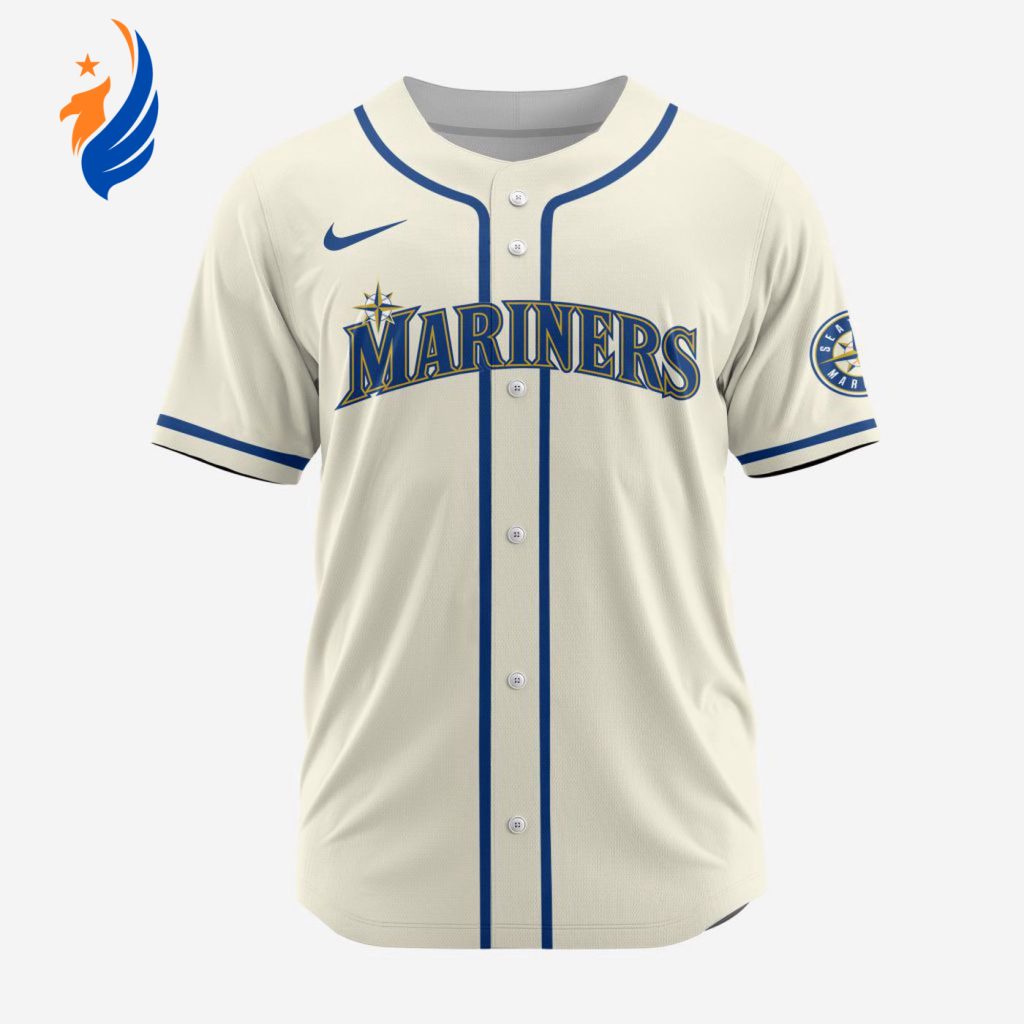MLB Seattle Mariners Personalized Alternate Baseball Jersey MLB Seattle Mariners Personalized Alternate Baseball Jersey