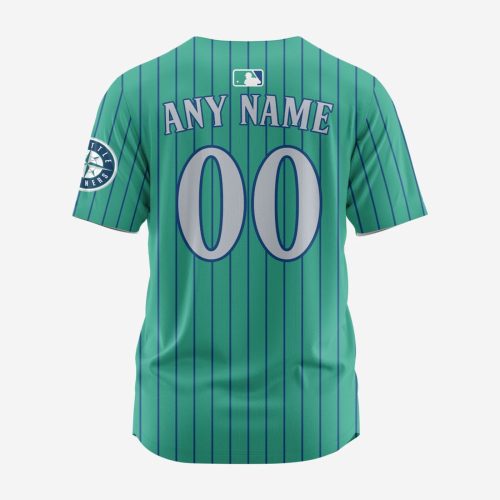 MLB Seattle Mariners Personalized Alternate Design Concept Baseball Jersey 2404