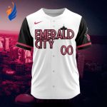 MLB Seattle Mariners Personalized City Connect Concept Design Baseball Jersey Gift for Men Women MLB Seattle Mariners Personalized City Connect Concept Design Baseball Jersey Gift for Men Women