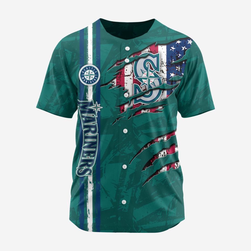 MLB Seattle Mariners Special Design Baseball Jersey Gift for Men Women MLB Seattle Mariners Special Design Baseball Jersey Gift for Men Women