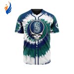 MLB Seattle Mariners Special Grateful Dead Design Baseball Jersey Gift for Men Women MLB Seattle Mariners Special Grateful Dead Design Baseball Jersey Gift for Men Women