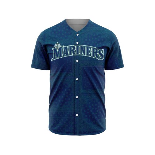 MLB Seattle Mariners Special Paisley Design Baseball Jersey Gift for Men Women