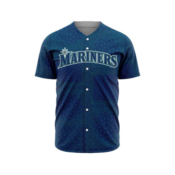 MLB Seattle Mariners Special Paisley Design Baseball Jersey Gift for Men Women